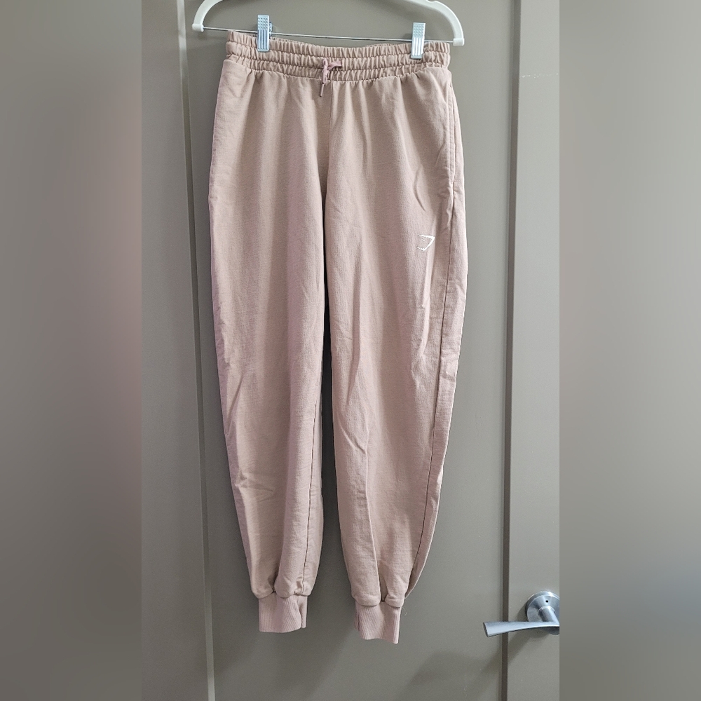 Gymshark Joggers With Pockets | Tan | Small